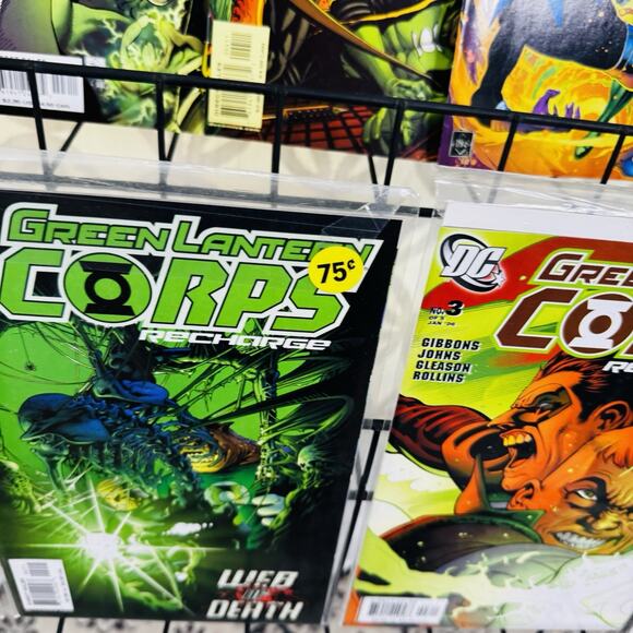 Green Lantern Rebirth 1-6 & GL Corps Recharge 1-4 Lot Geoff Johns - Picture 6 of 7